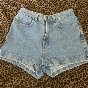 American Apparel Denim short